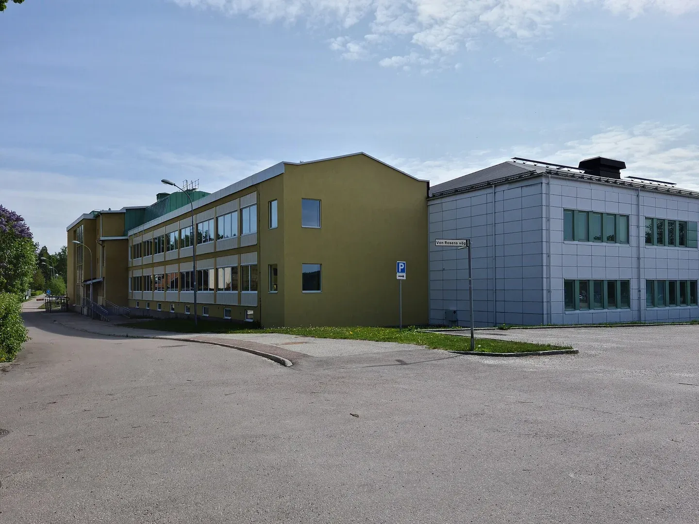 Brinellskolan i Fagersta i maj 2023. Arkivbild, inte från händelsen.